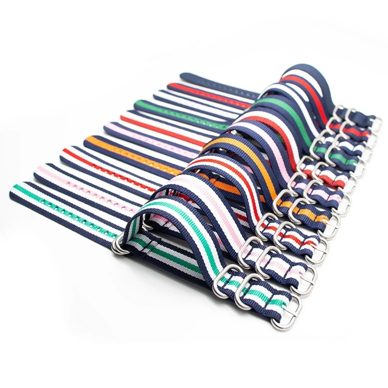 Nato Strap Nylon - Bracelet de montre en Nylon balistique,