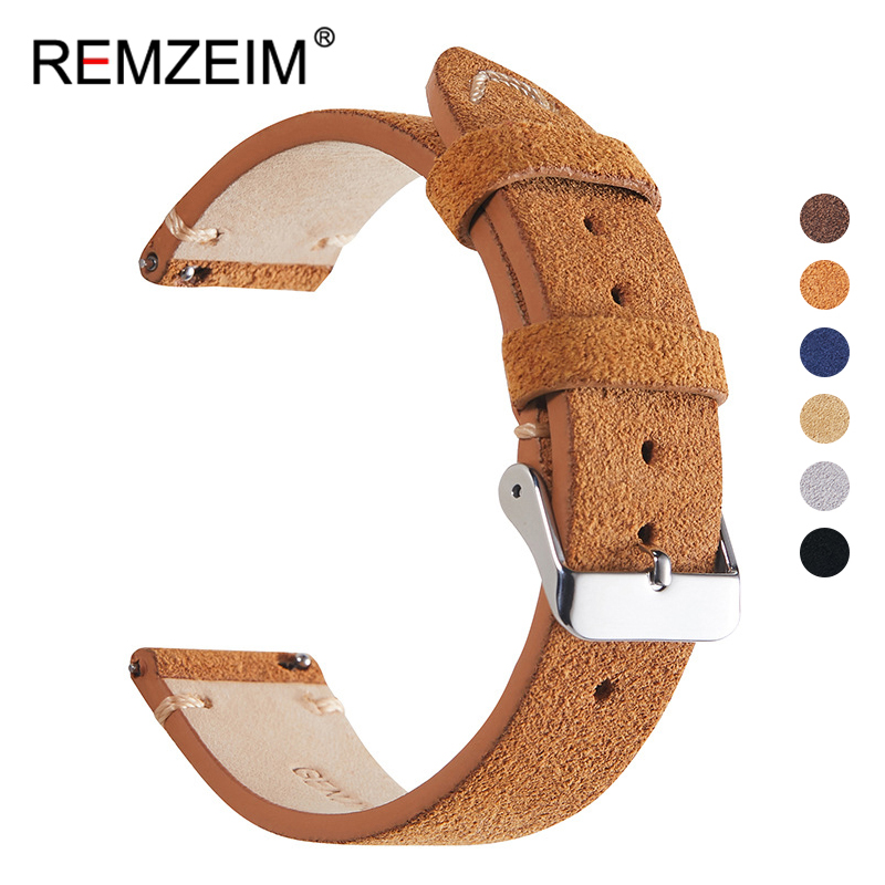 Suede Strap Watch - Bracelet de montre souple fait à