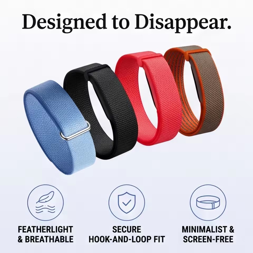 Sport Loop Velcro - Bracelet de montre tressé en nylon