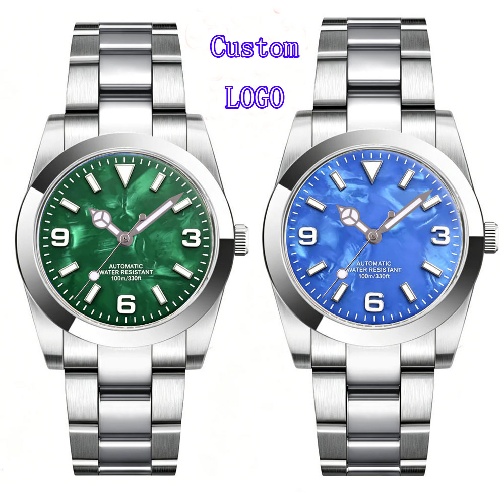 Stainless Bracelet Diver - Montre avec logo personnalisé 36 mm