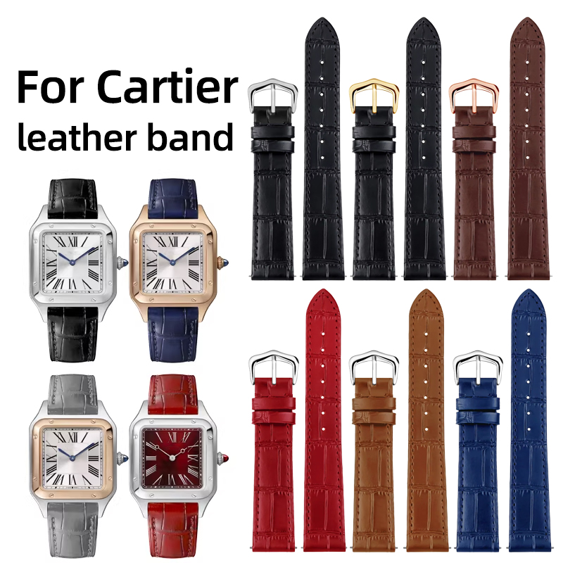 Leather Strap Quick Release - Bracelet en cuir véritable pour hommes
