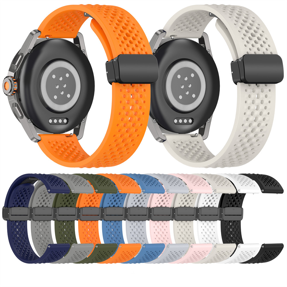 Silicone Watch Band 22Mm - Bracelet en silicone pour montre HUAWEI,