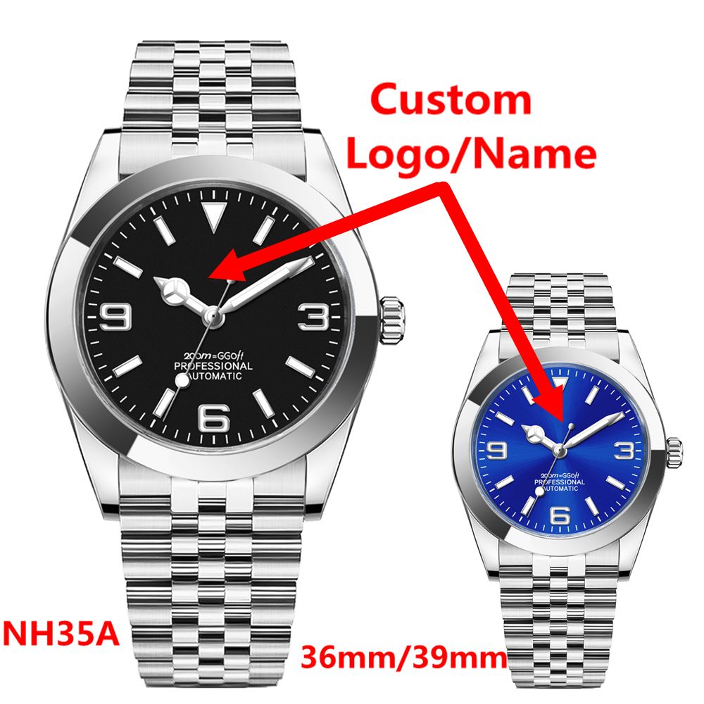 Stainless Bracelet Diver - Montre de luxe avec logo personnalisé
