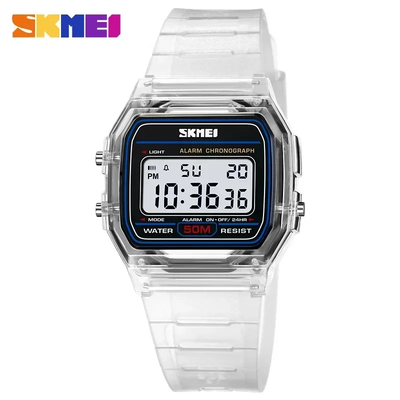 Rubber Strap Diver - SKMEI 2056 bracelet en TPU Transparent