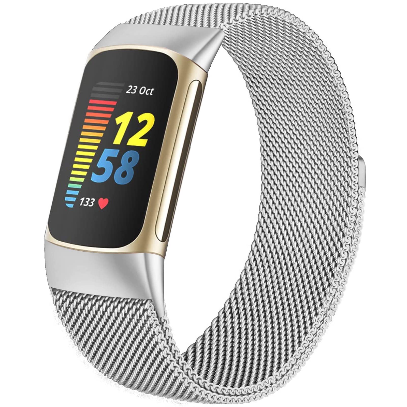 Milanese Loop Magnetic - Bracelet magnétique en acier inoxydable pour