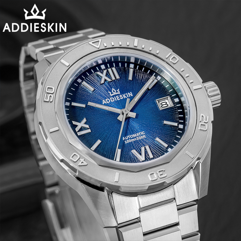 Stainless Bracelet Diver - AddiesKin K002 montre mécanique automatique de