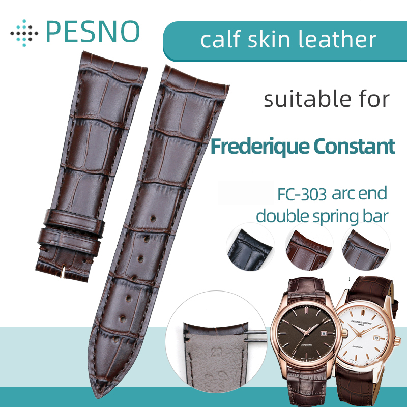 Curved Spring Bar - PESNO-Bracelets de montre en cuir de