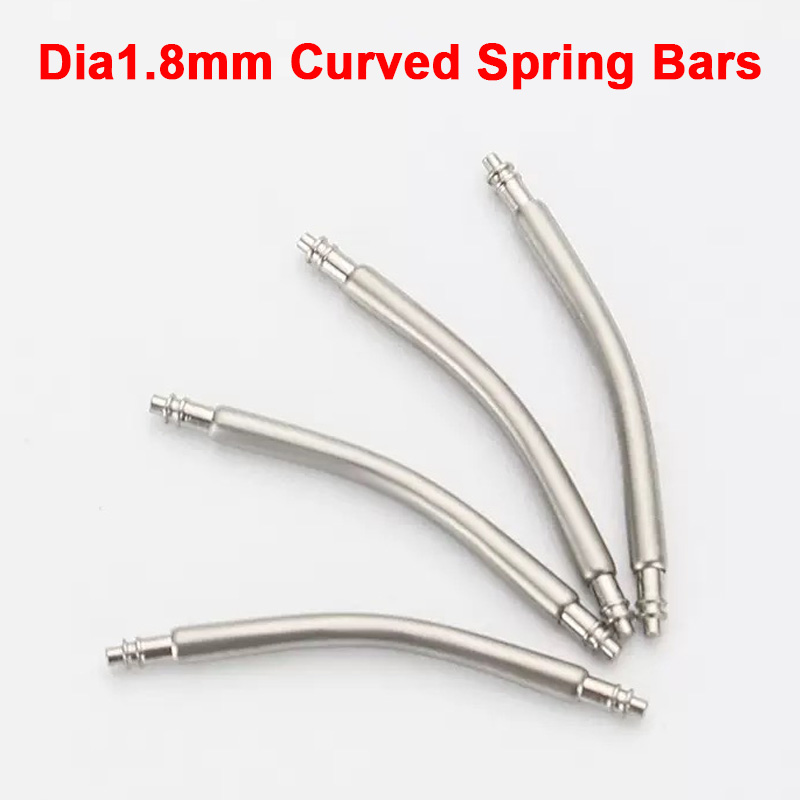Curved Spring Bar - Barrettes à ressort courbées de 1,8