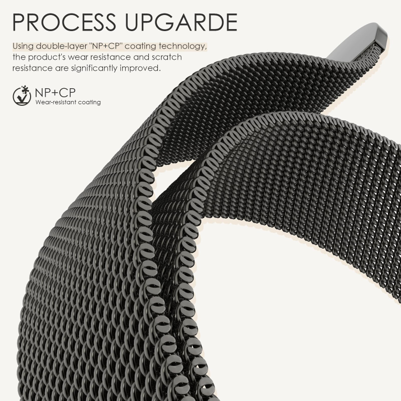 Bracelet à boucle milanaise po - Milanese Loop Magnetic avis et prix