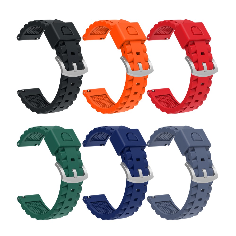 Bracelet en Silicone souple po - Silicone Watch Band 22Mm avis et prix
