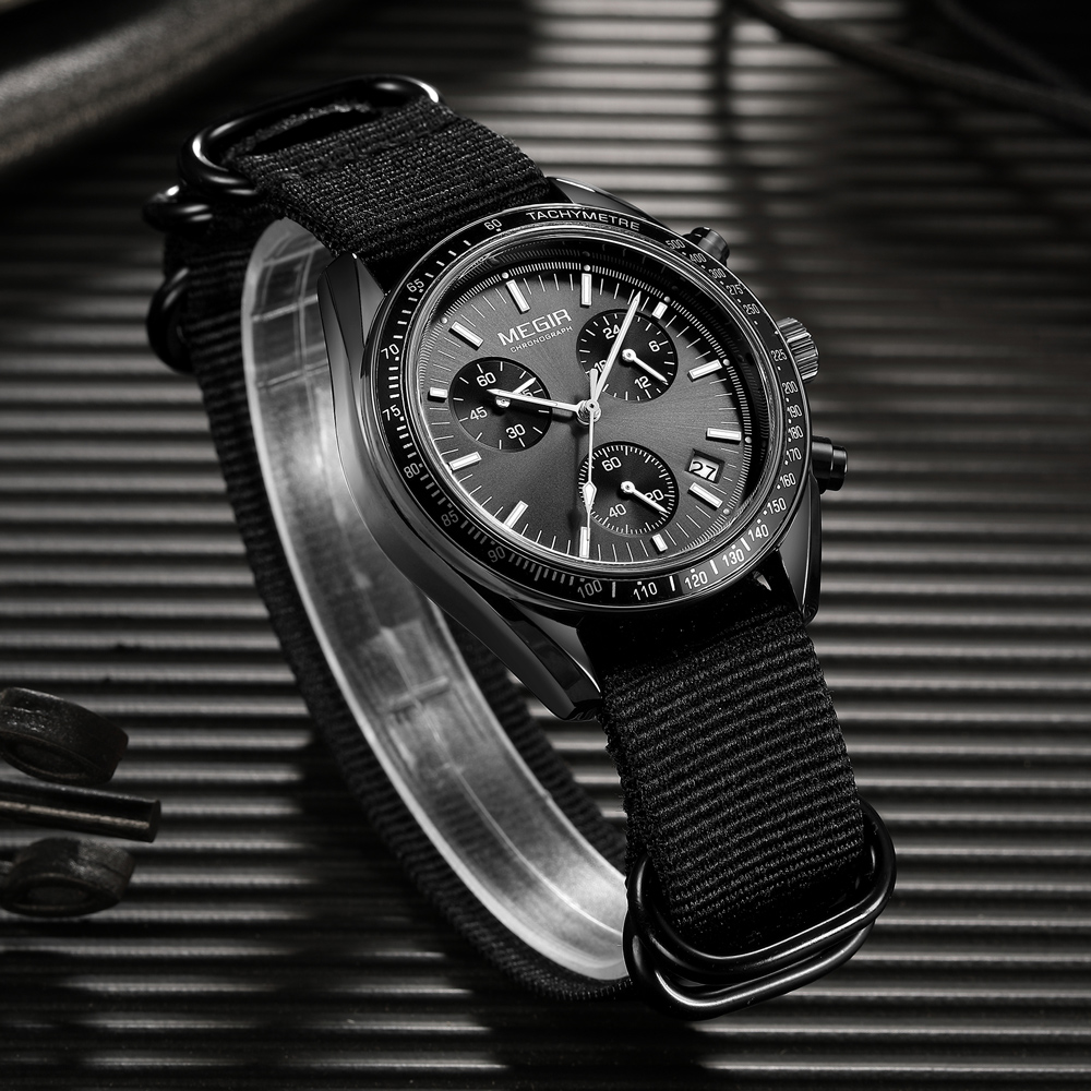 MEGIR nouvelles montres de lux - Canvas Strap Watch avis et prix