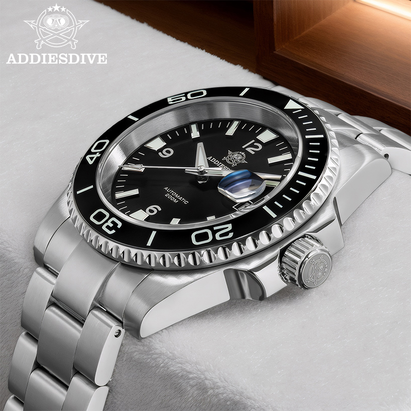ADDIESDIVE nouvelle montre de  - Stainless Bracelet Diver avis et prix