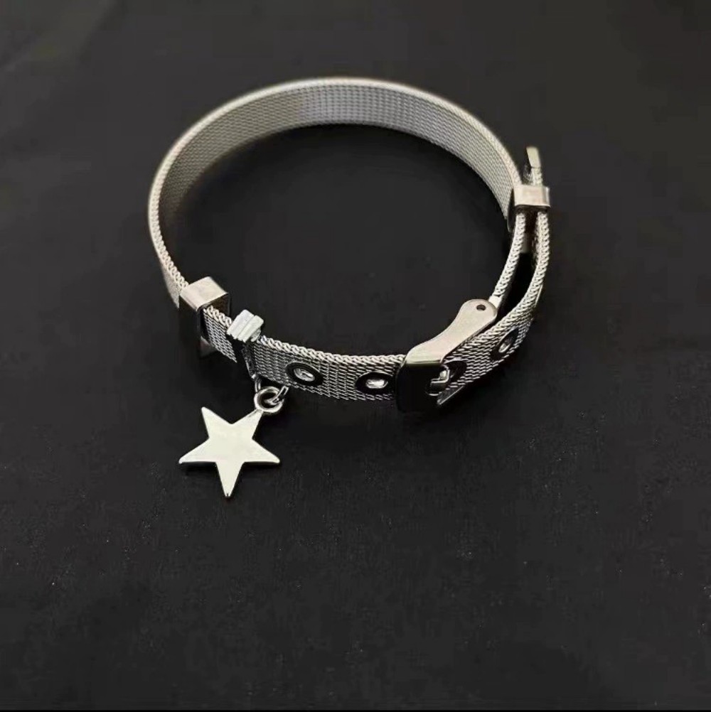 Bracelet à breloques étoiles,  - Mesh Strap Metal avis et prix