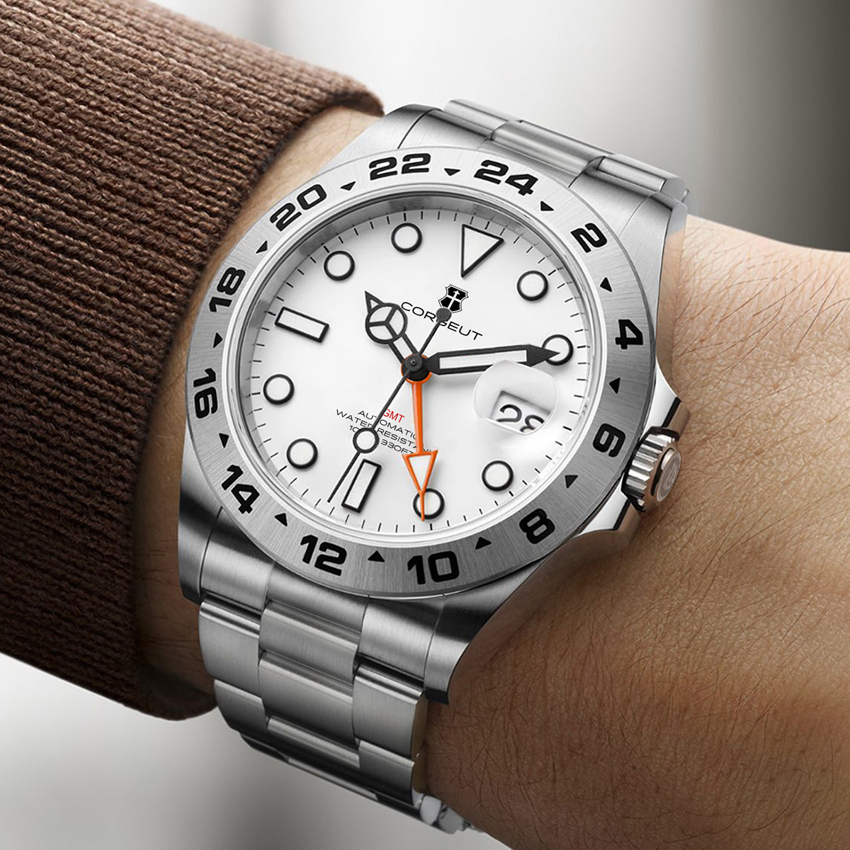 Montre de luxe personnalisée N - Stainless Bracelet Diver avis et prix