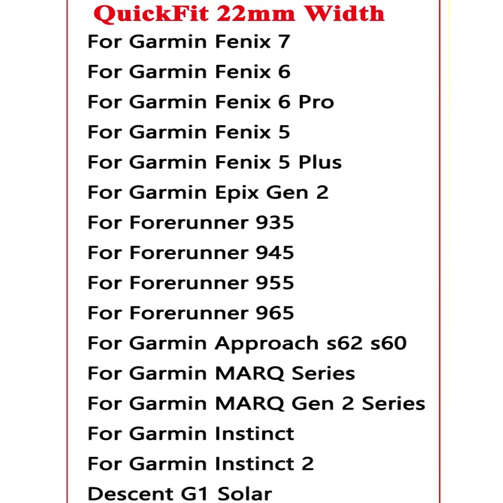 Pour Garmin Forerunner 945/935 - Silicone Watch Band 22Mm avis et prix