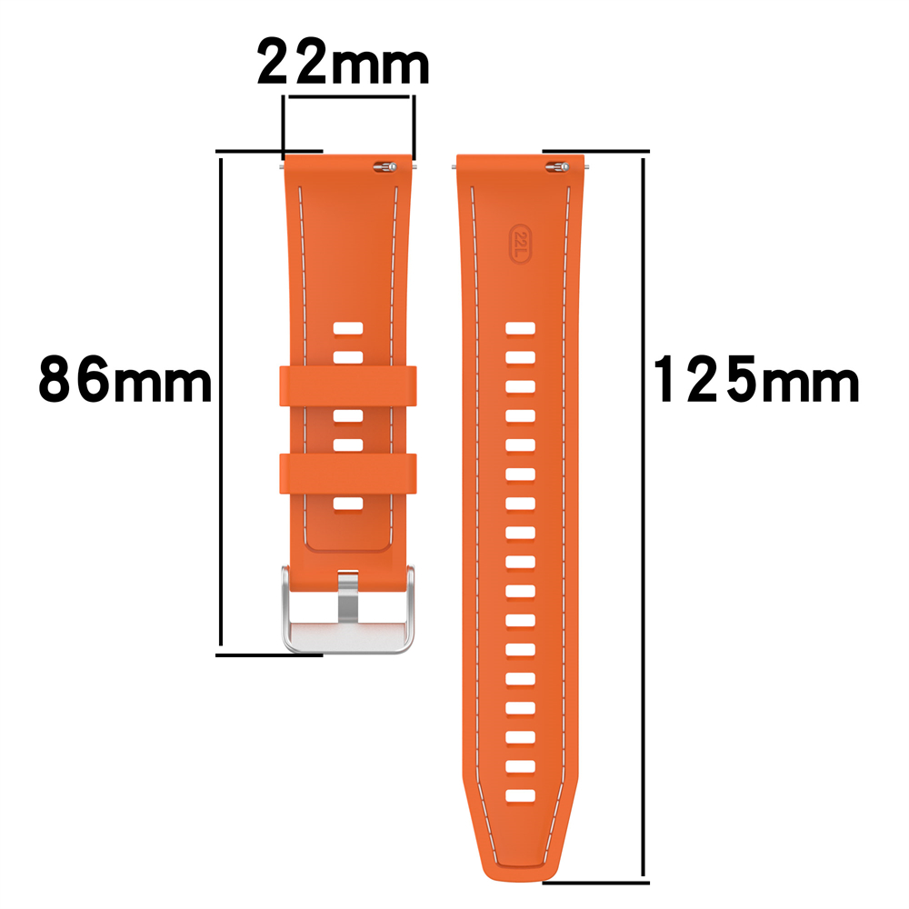 Bracelet universel en silicone - Silicone Watch Band 22Mm avis et prix