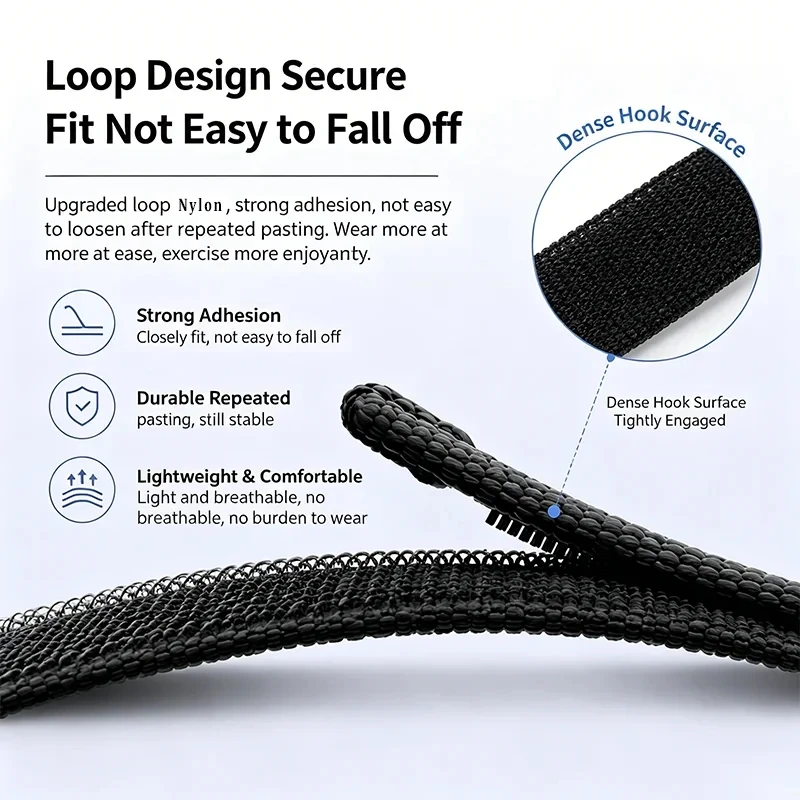 Bracelet de montre sport en ny - Sport Loop Velcro avis et prix