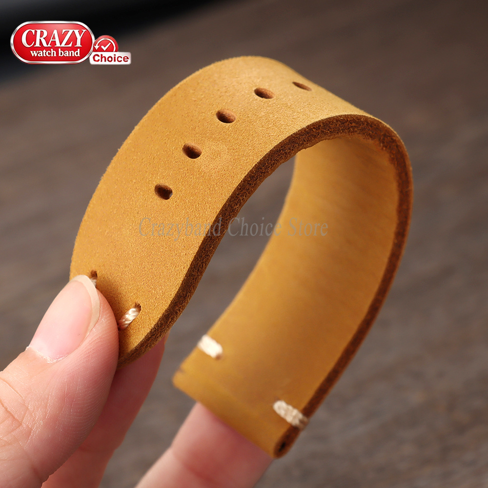 Bracelet de montre en cuir de  - Suede Strap Watch avis et prix