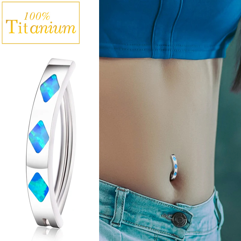 Anneau de nombril incurvé inve - Curved Spring Bar avis et prix