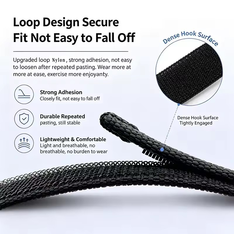 Bracelet de montre tressé en n - Sport Loop Velcro avis et prix