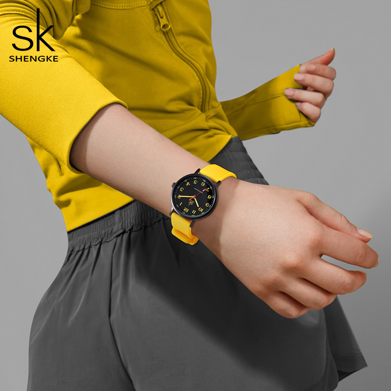 SHENGKE femmes mode bracelet e - Silicone Band Women avis et prix