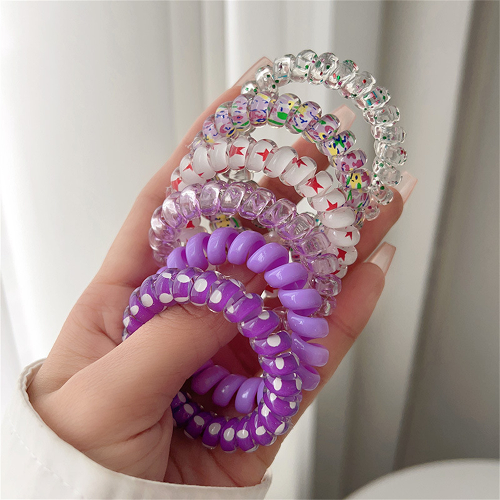 6 pièces d'élastiques à cheveu - Silicone Band Women avis et prix