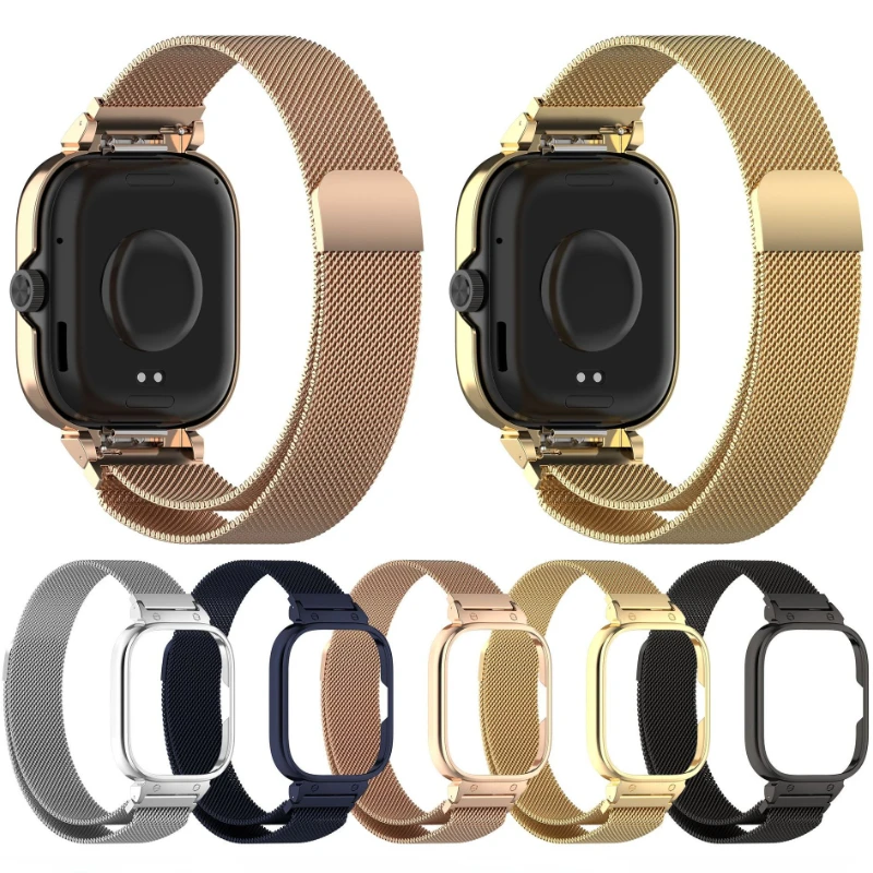 Boîtier en métal + Bracelet à  - Milanese Loop Magnetic avis et prix
