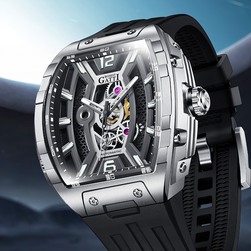 Montre de luxe pour homme BONE - Rubber Strap Diver avis et prix