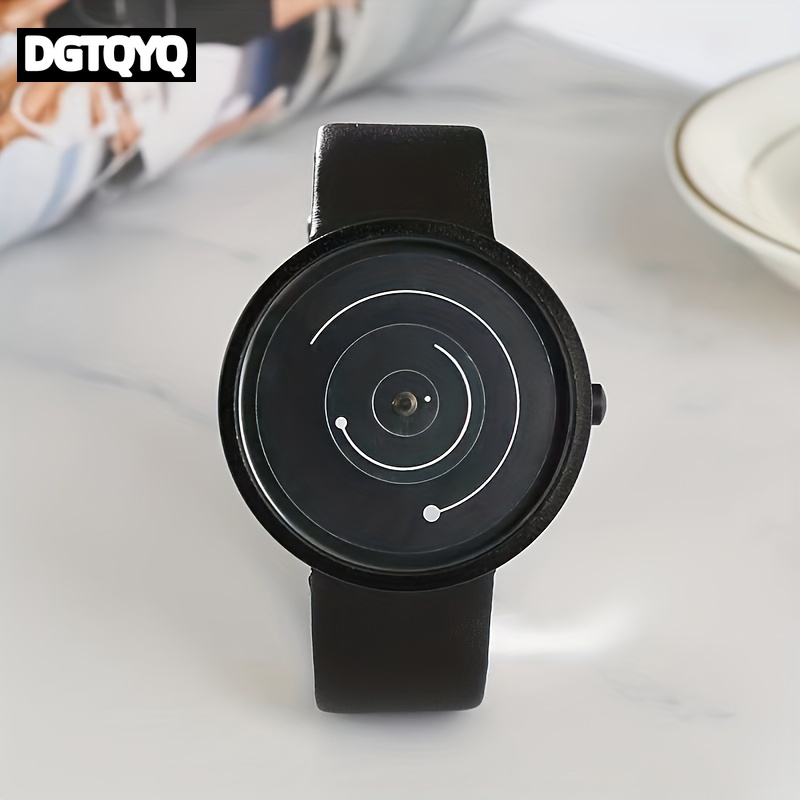 Montre créative et tendance po - Leather Watch Band Men avis et prix