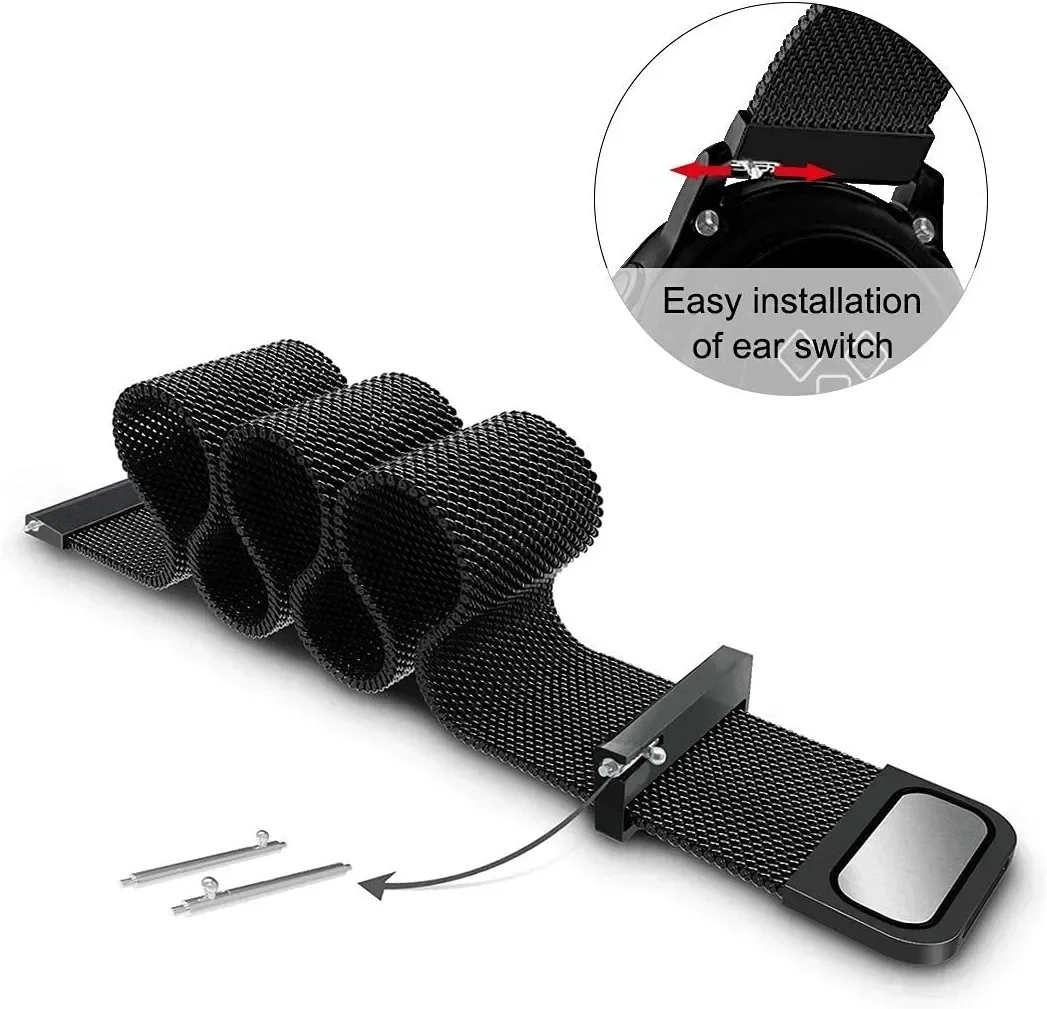 Bracelet à boucle milanaise de - Milanese Loop Magnetic avis et prix