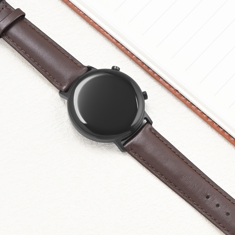 Bracelet en cuir véritable pou - Leather Strap Quick Release avis et prix