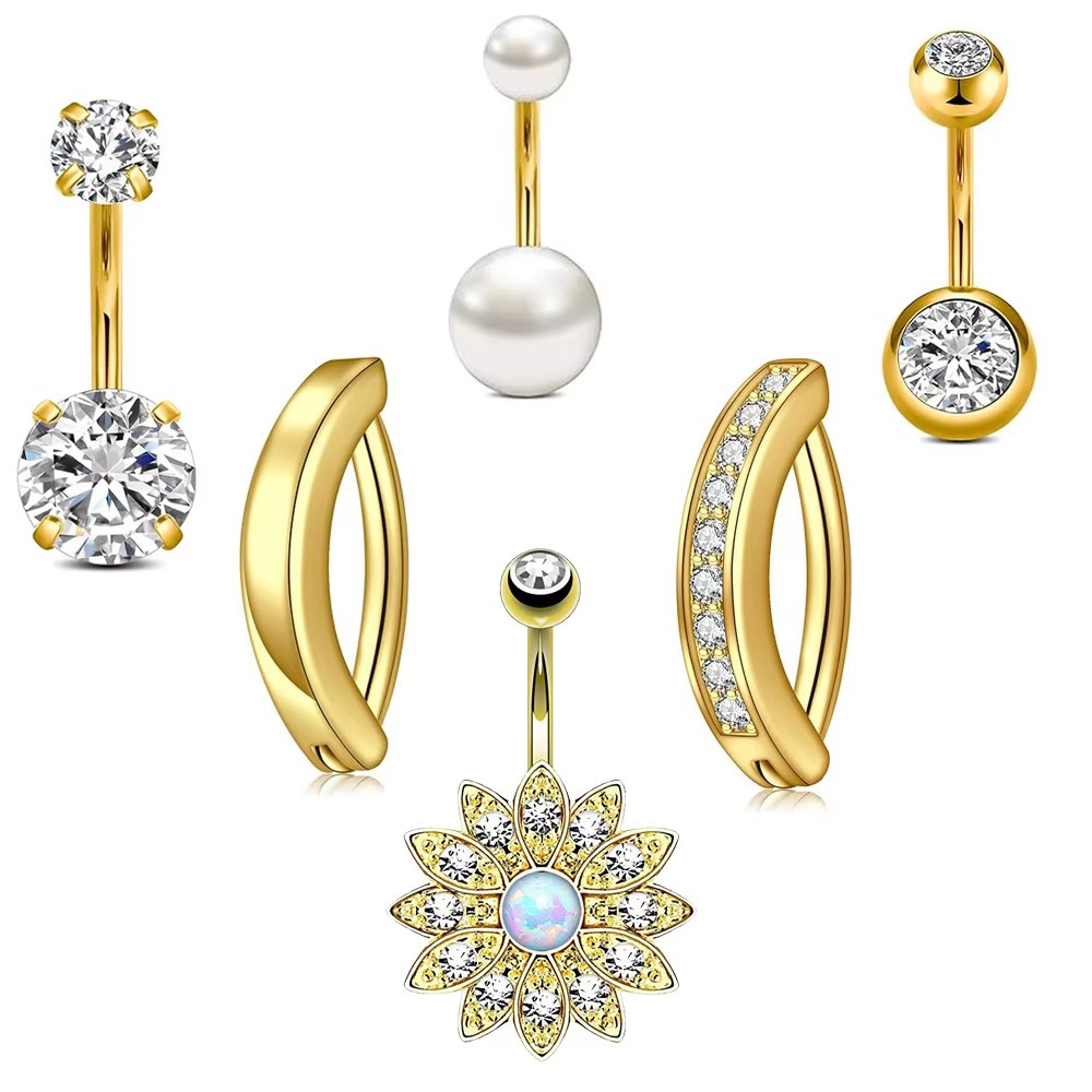 Lot de 6 pièces de bijoux de p - Curved Spring Bar avis et prix