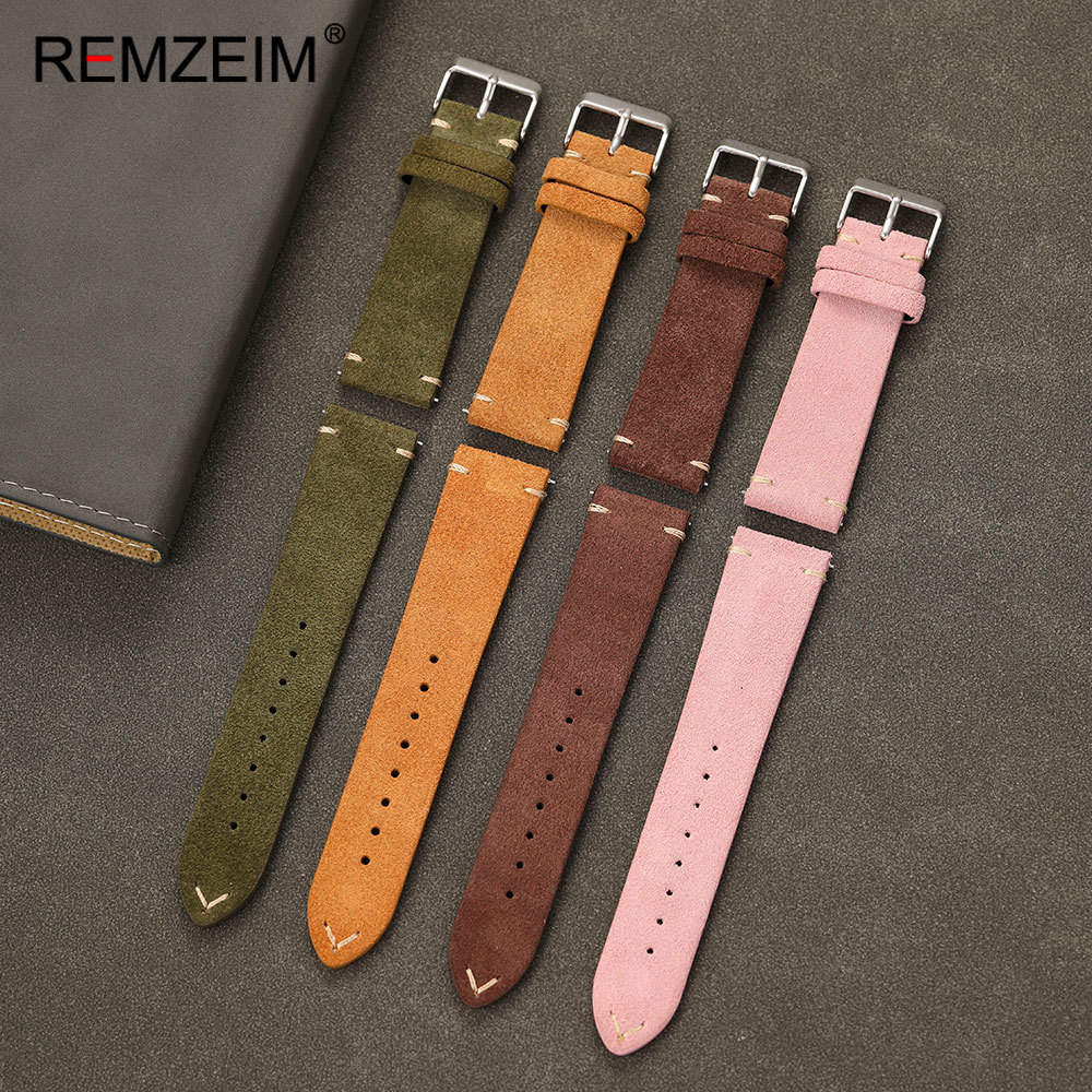 Bracelet de montre unisexe en  - Suede Strap Watch avis et prix