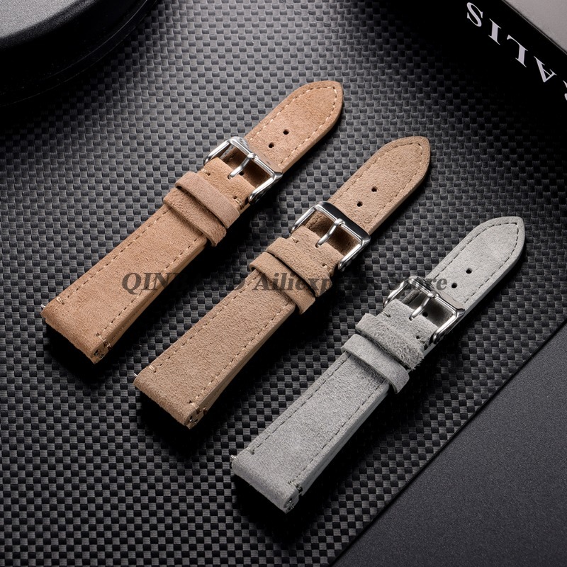 Bracelet de montre en daim et  - Suede Strap Watch avis et prix