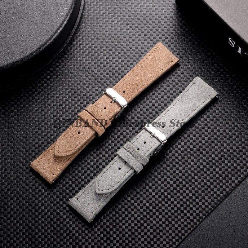 Bracelet de montre en daim et  - Suede Strap Watch avis et prix