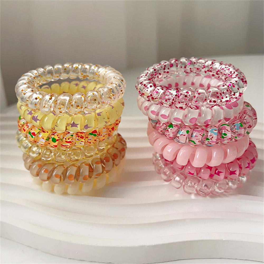 Attaches de cheveux en spirale - Silicone Band Women avis et prix