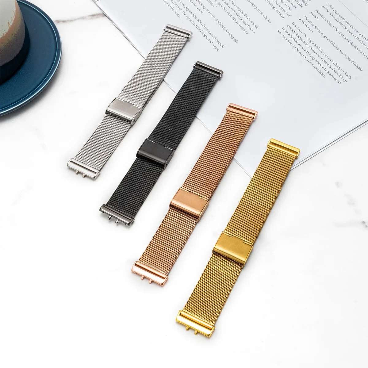 Bracelet en acier inoxydable p - Mesh Strap Metal avis et prix