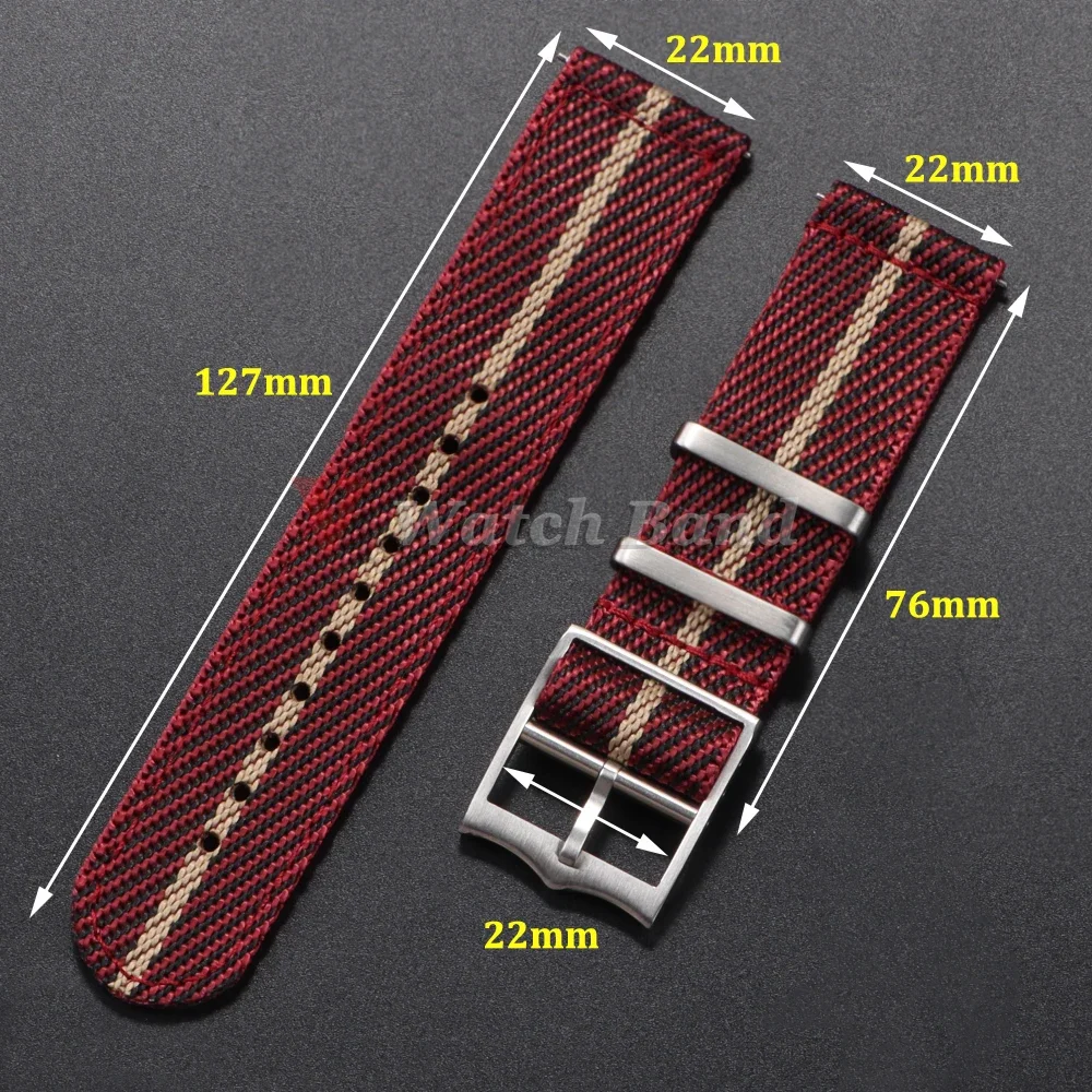 20 22mm Bracelet en Nylon pour - Nato Strap Nylon avis et prix