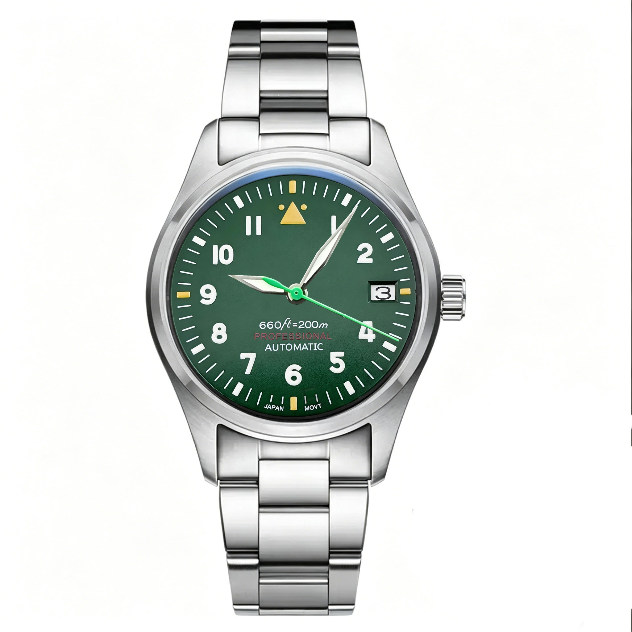 Montre de pilote personnalisée - Stainless Bracelet Diver avis et prix