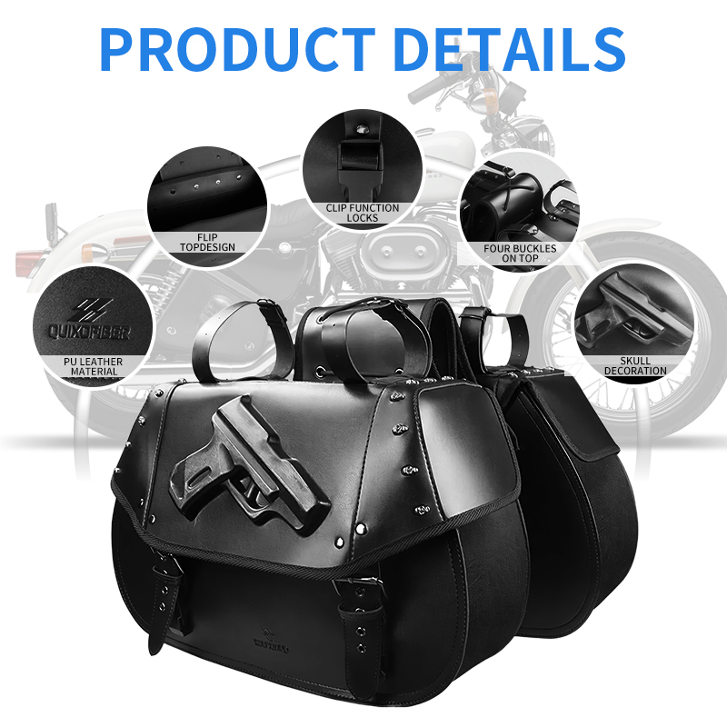 Sacoches universelles pour mot - Leather Strap Quick Release avis et prix