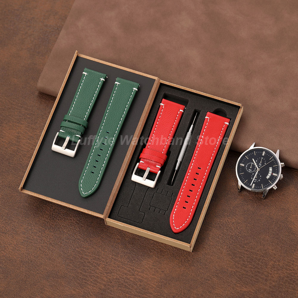 Bracelet double face texture l - Leather Strap Quick Release avis et prix