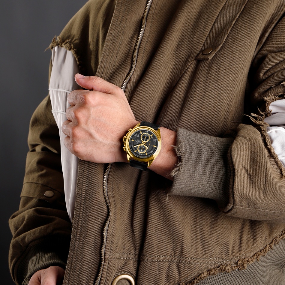 NAVIFORCE aiguilles montres br - Leather Watch Band Men avis et prix