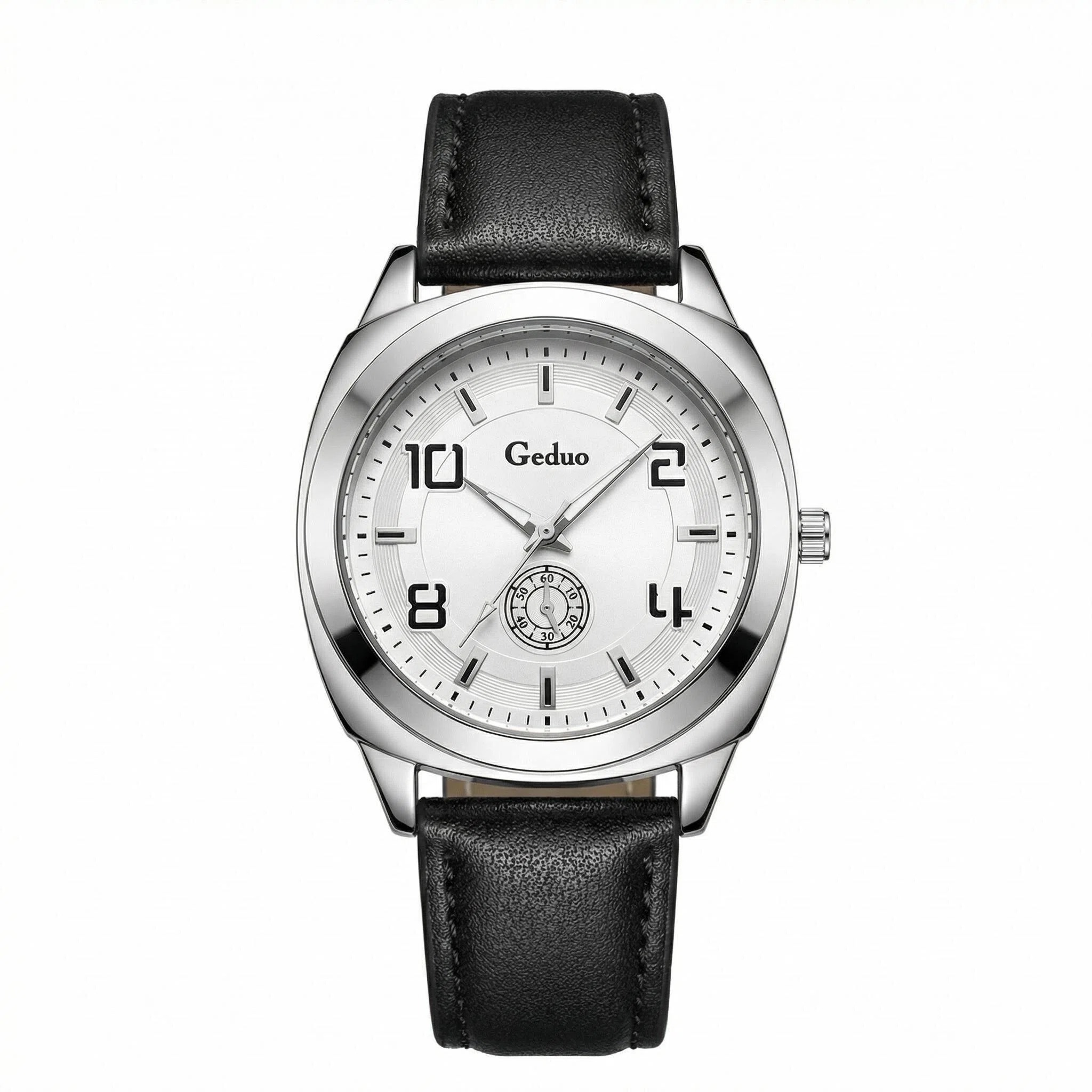 Montre à quartz décontractée p - Leather Watch Band Men avis et prix