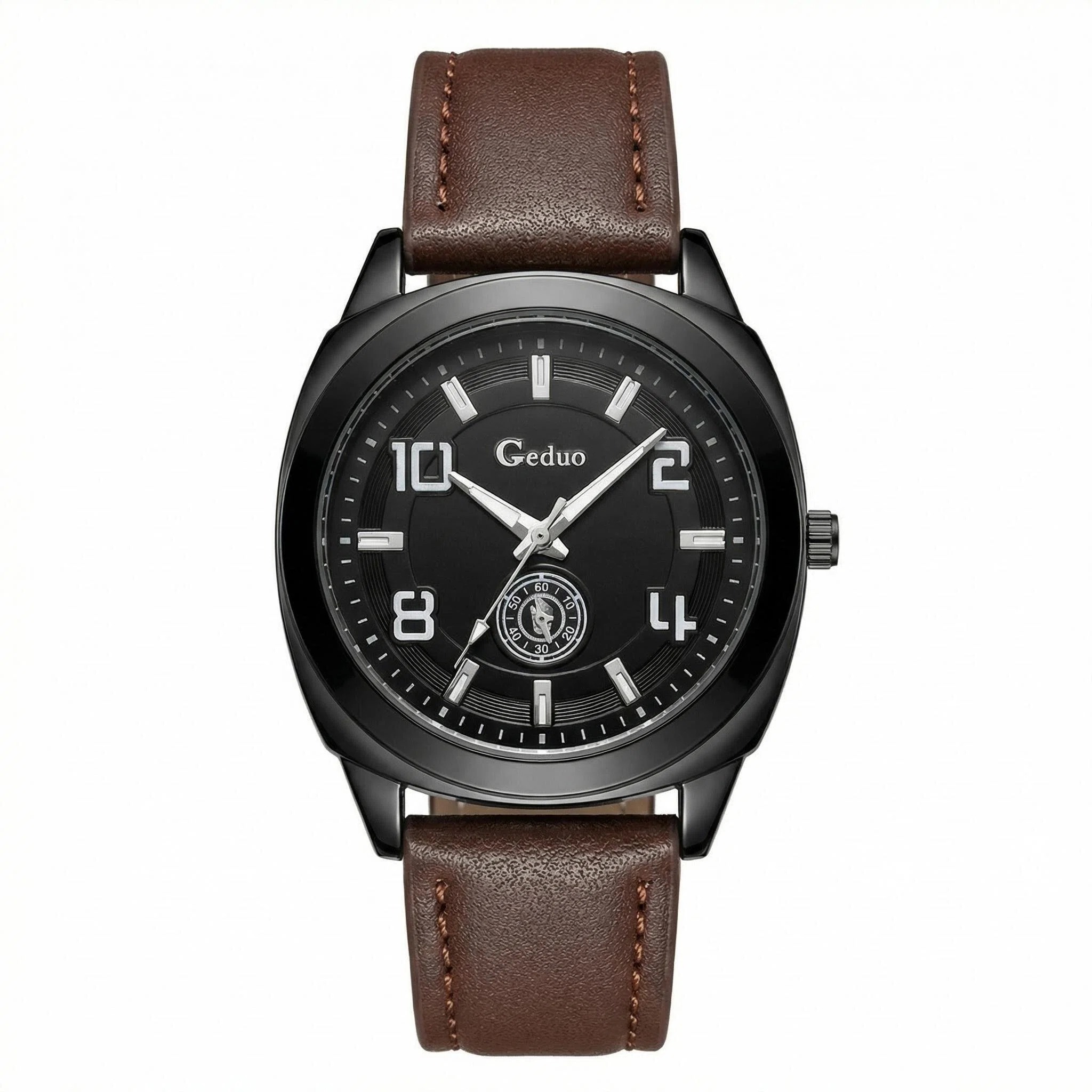 Montre à quartz décontractée p - Leather Watch Band Men avis et prix