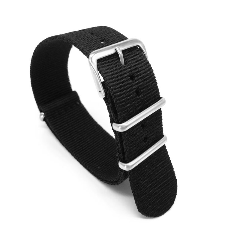 Bracelet en Nylon noir pour mo - Nato Strap Nylon avis et prix