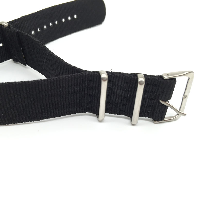 Bracelet en Nylon noir pour mo - Nato Strap Nylon avis et prix