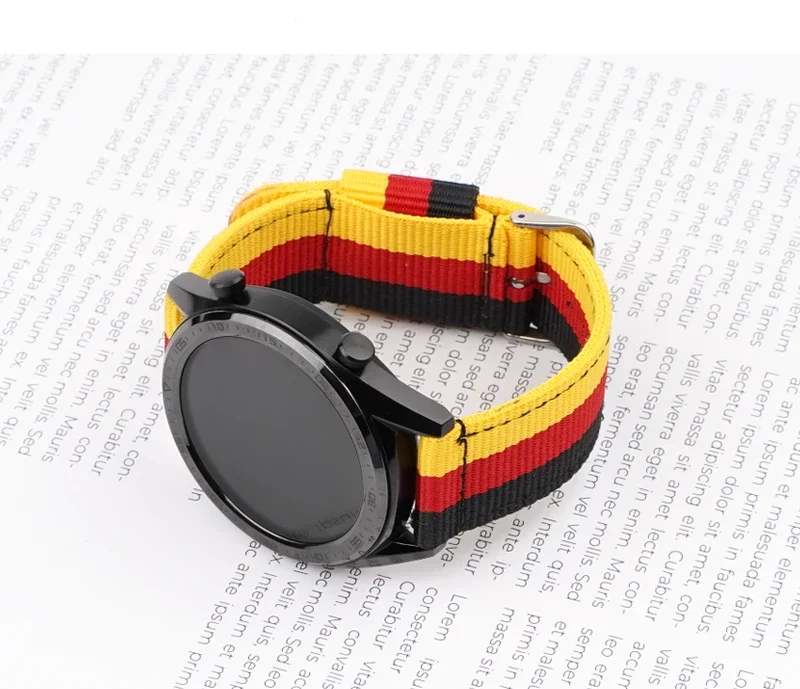 Bracelet en Nylon tissé 20mm 2 - Nato Strap Nylon avis et prix