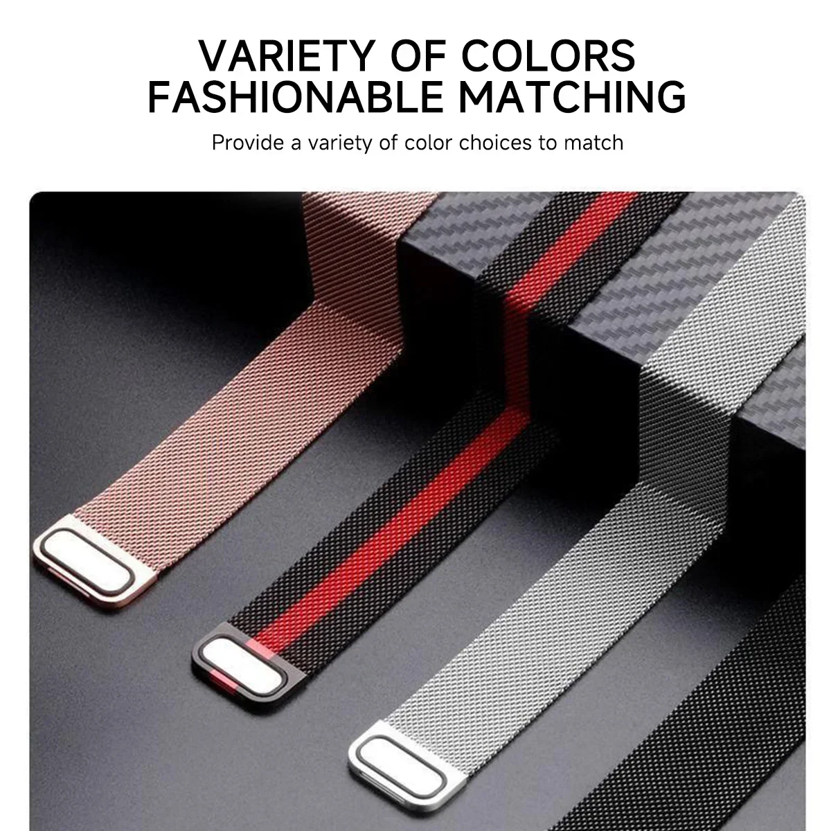 Bracelet en métal pour Fitbit  - Milanese Loop Magnetic avis et prix