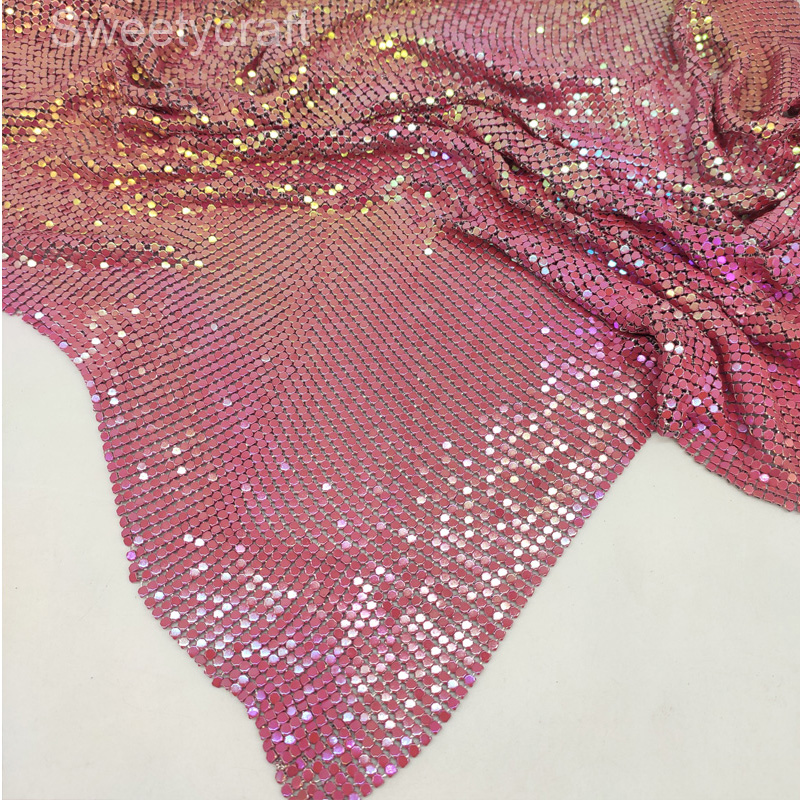 Tissu en maille à paillettes e - Mesh Strap Metal avis et prix