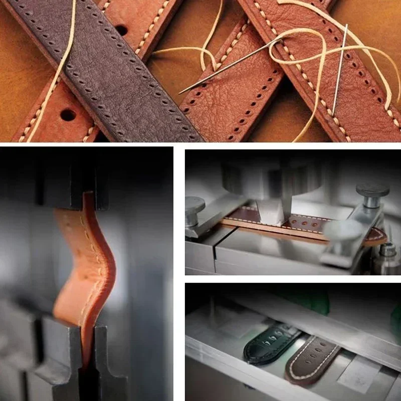 Bracelet de montre en cuir à d - Leather Strap Quick Release avis et prix